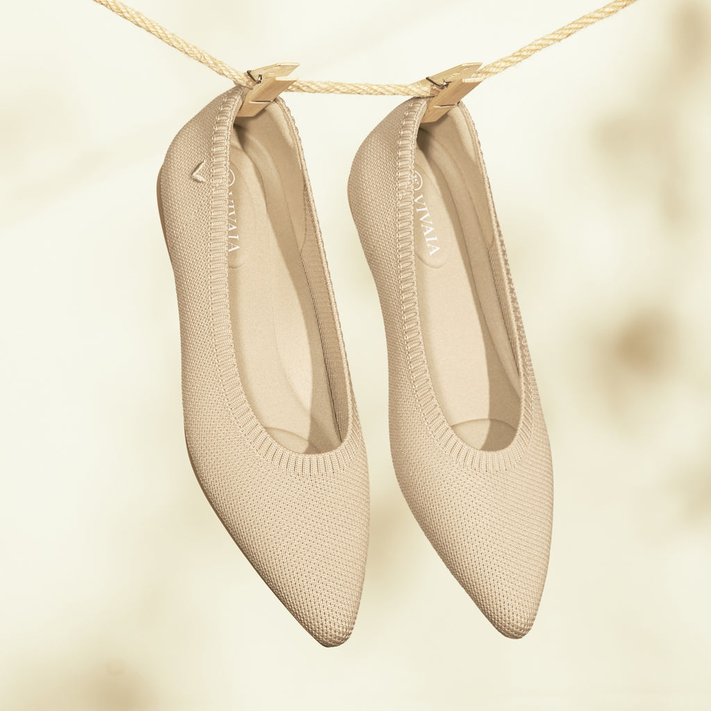 Pointed-Toe Ballet Flats (Aria 5°)