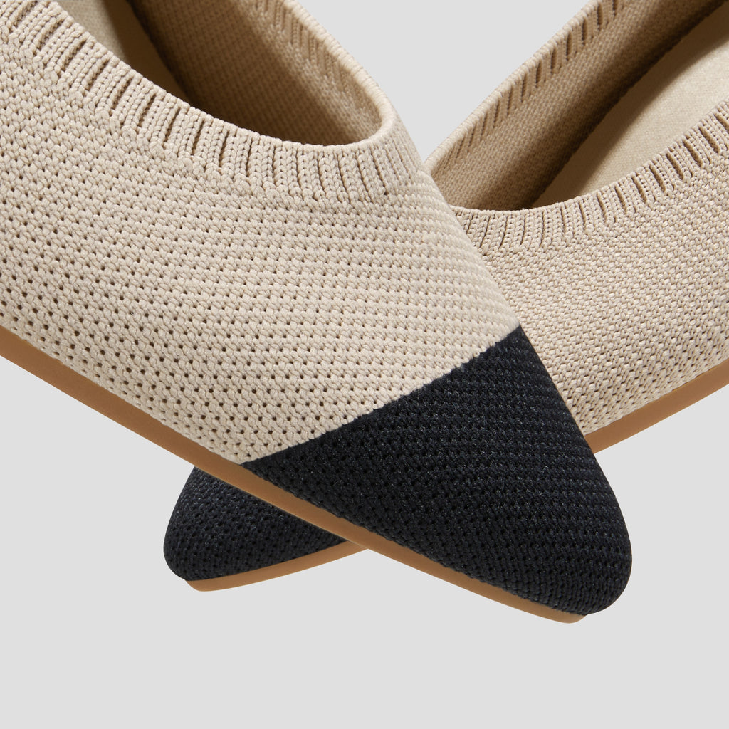Pointed-Toe Ballet Flats (Aria 5°)