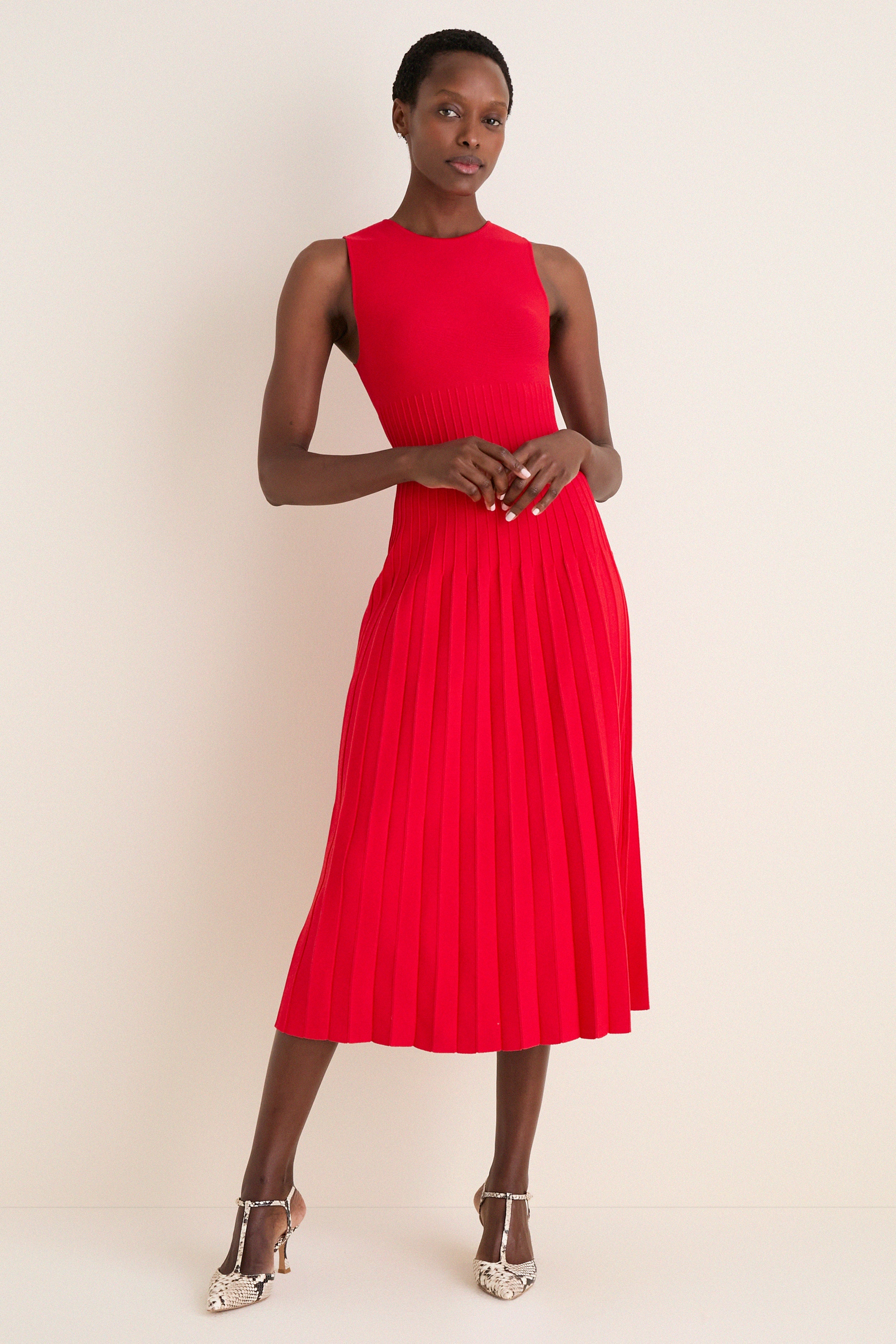 Red Rose Elyse Dress