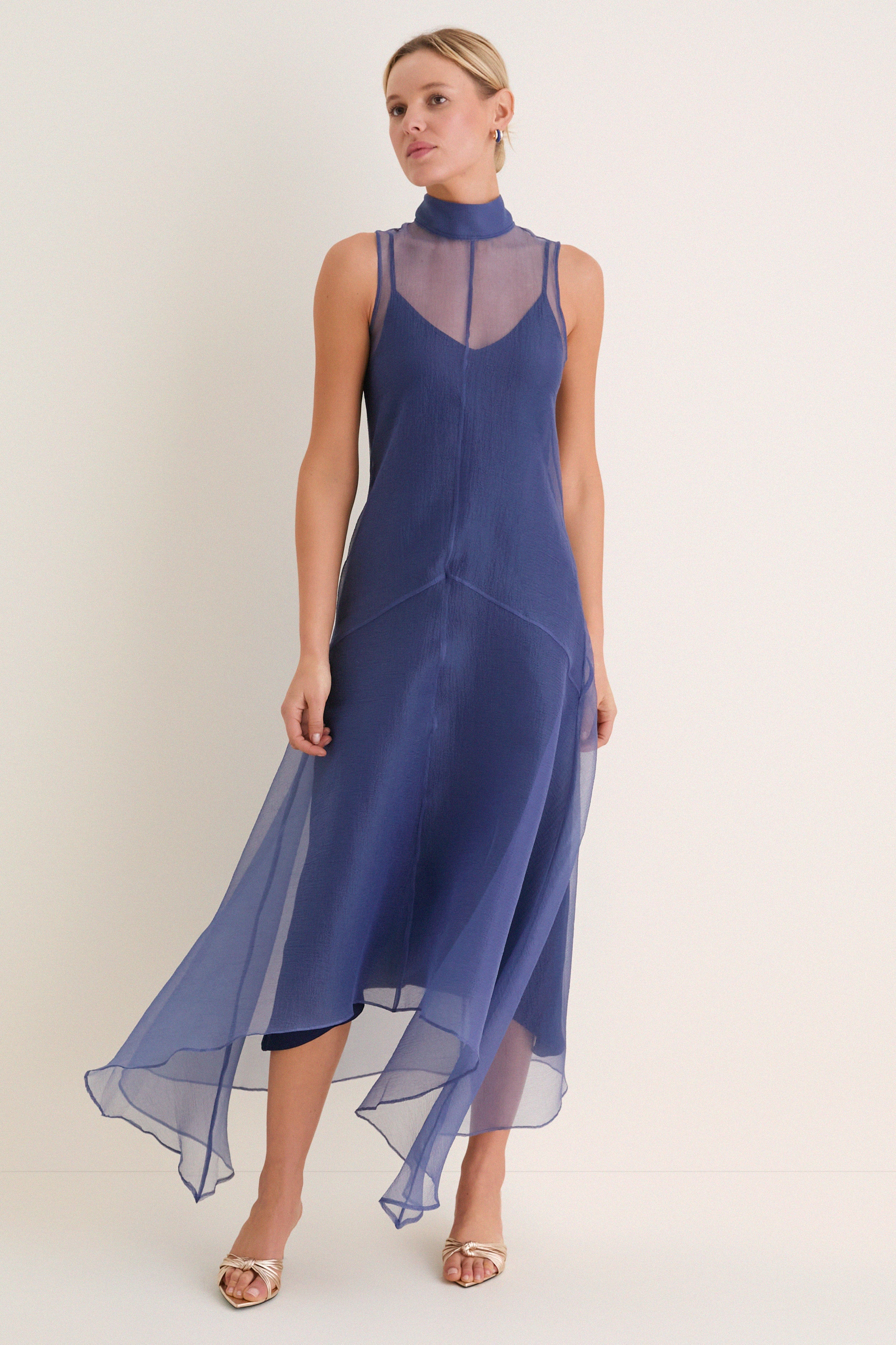 Navy Auden Dress