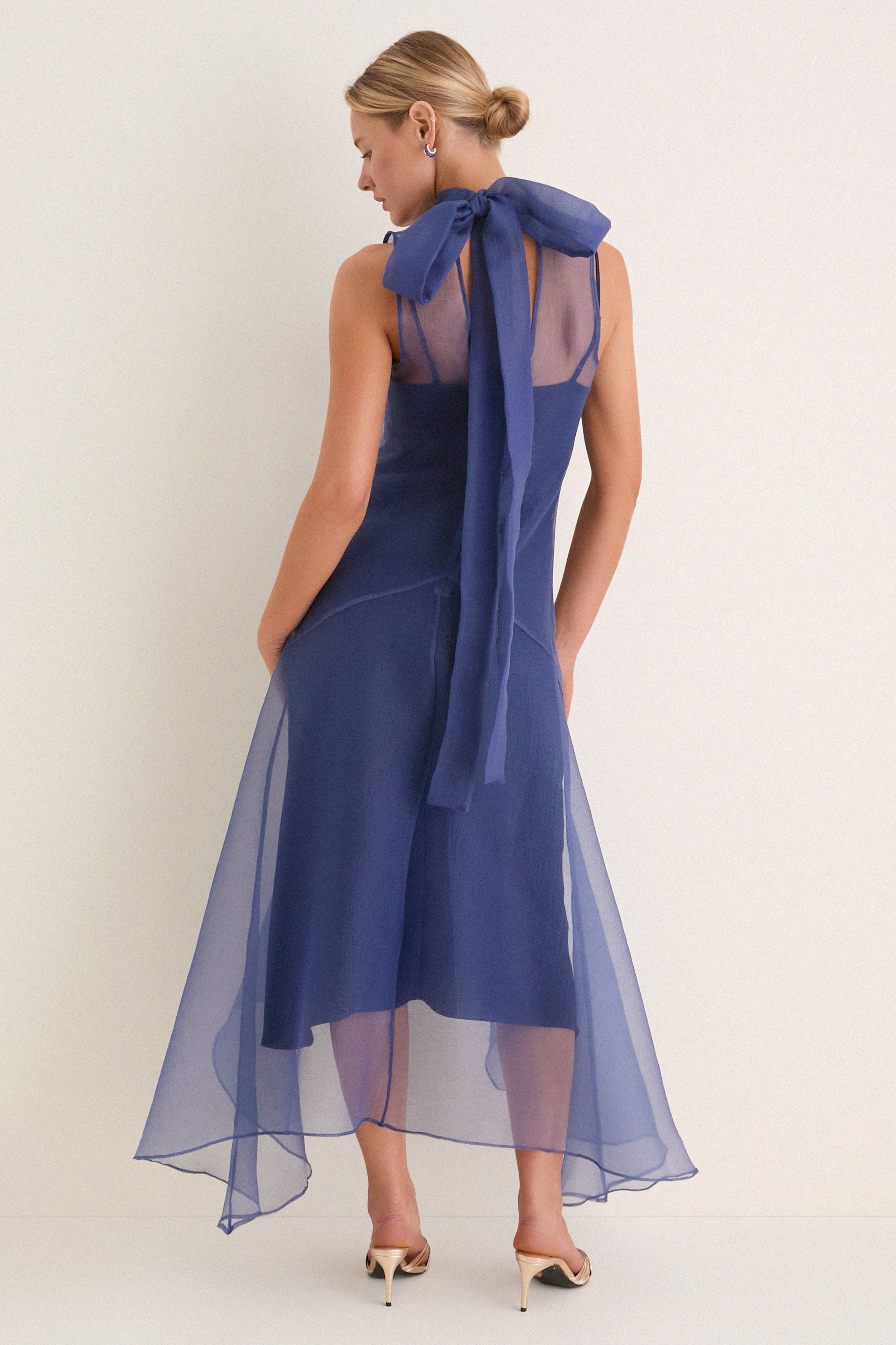 Navy Auden Dress