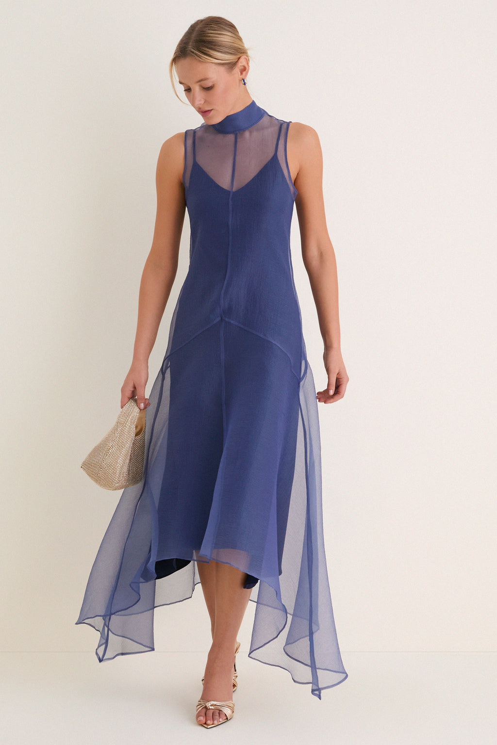 Navy Auden Dress
