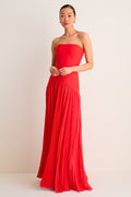 Red Sunniva Dress