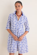 Blue Coi Deauville Short Dress