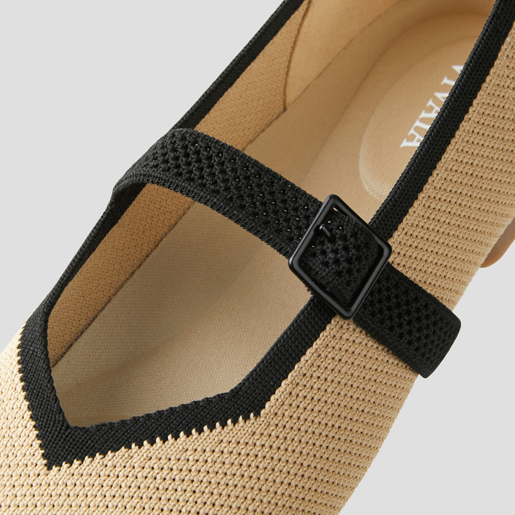 Square-Toe Mary Janes (Margot Mary Jane)
