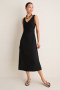 Black Sleeveless Juniper Dress