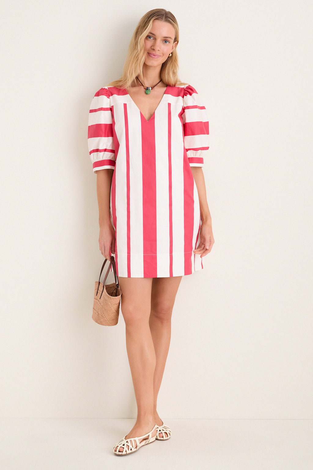 Carousel Stripe Mica Mini Dress