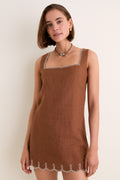 Deep Ochre Shanice Dress