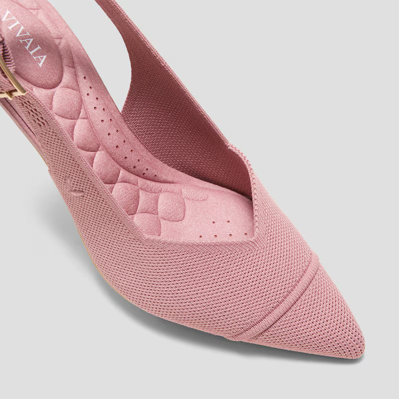 Pointed-Toe Slingback Heels (Addison)