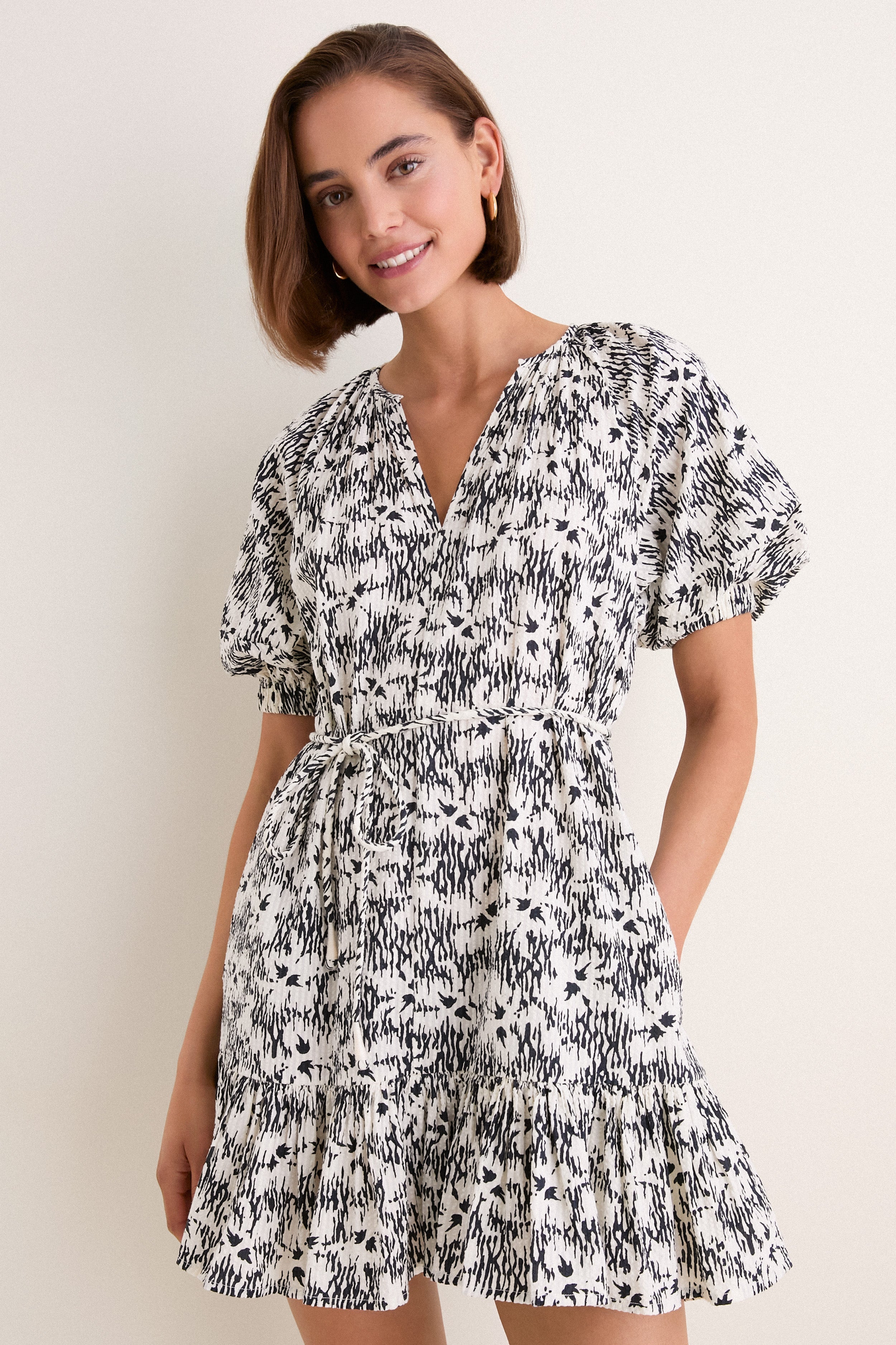 Tropical Midnight Textured Otillie Mini