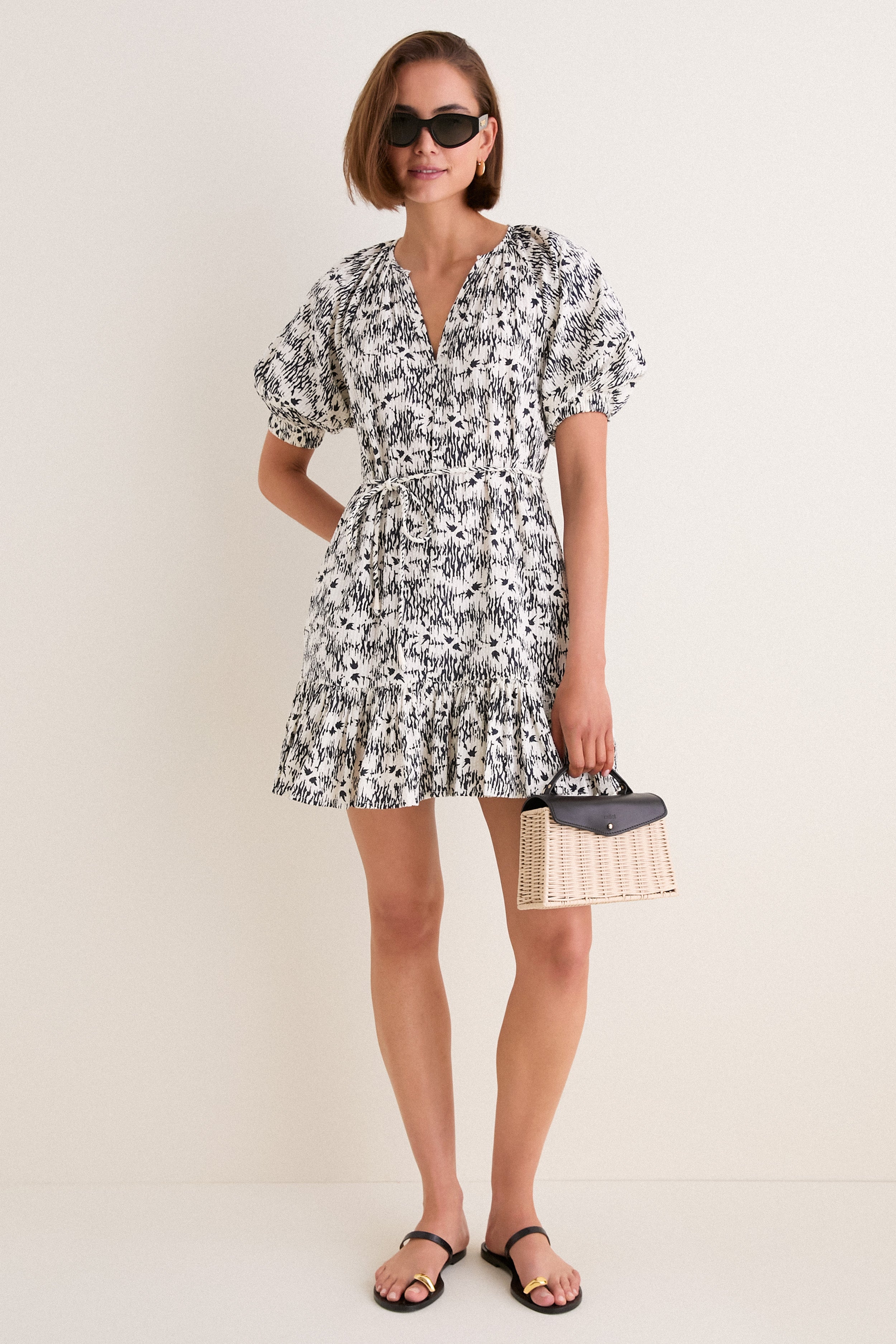 Tropical Midnight Textured Otillie Mini