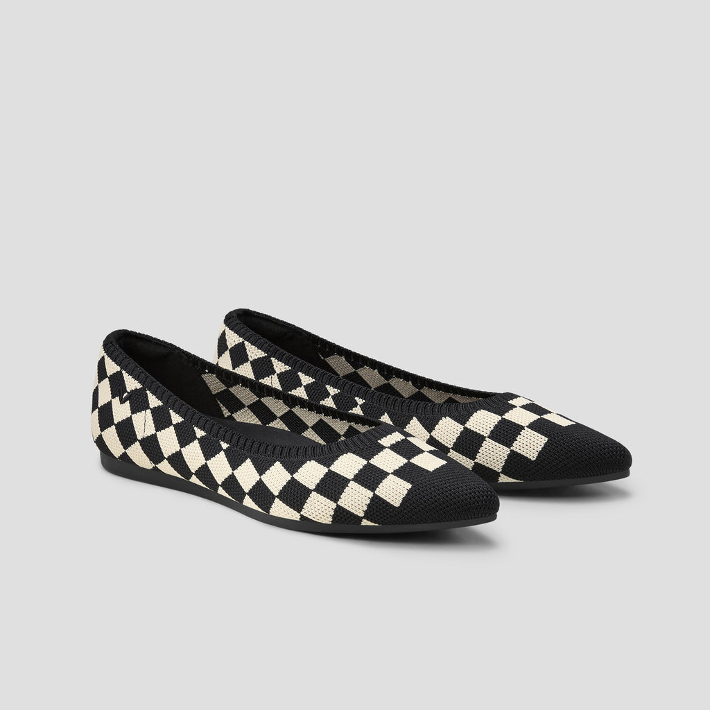 Pointed-Toe Ballet Flats (Aria 5°)