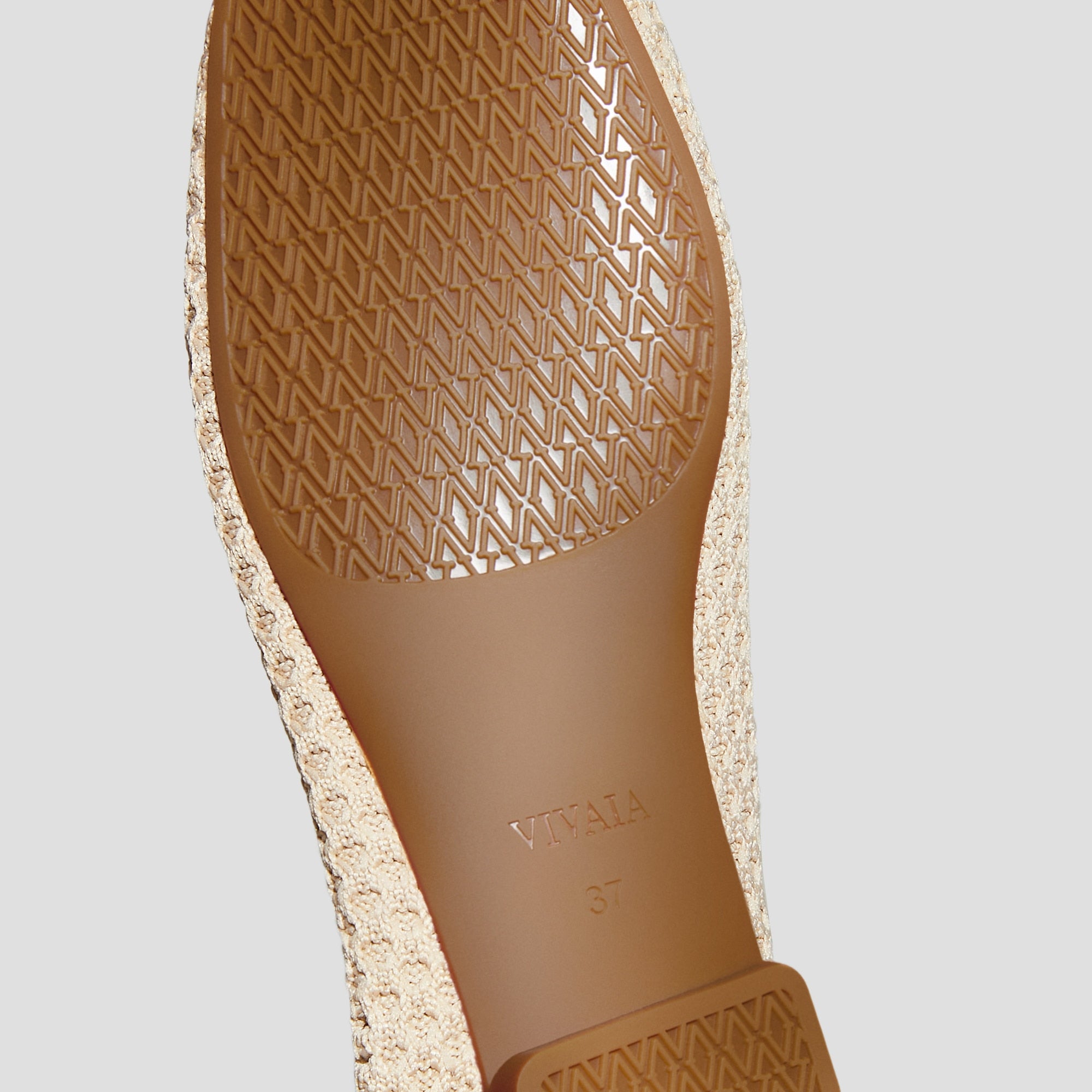 Square-Toe V-Cut Mesh Flats (Margot 2.0)