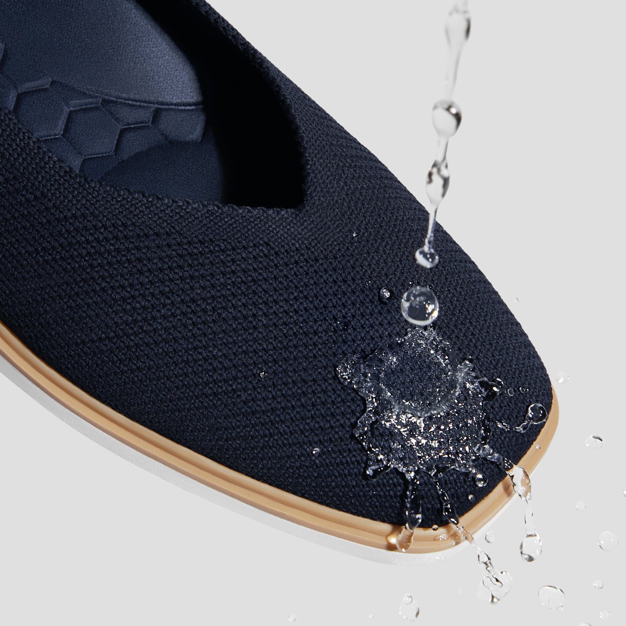 Square-Toe All-Day Standing Flats (Mabel)