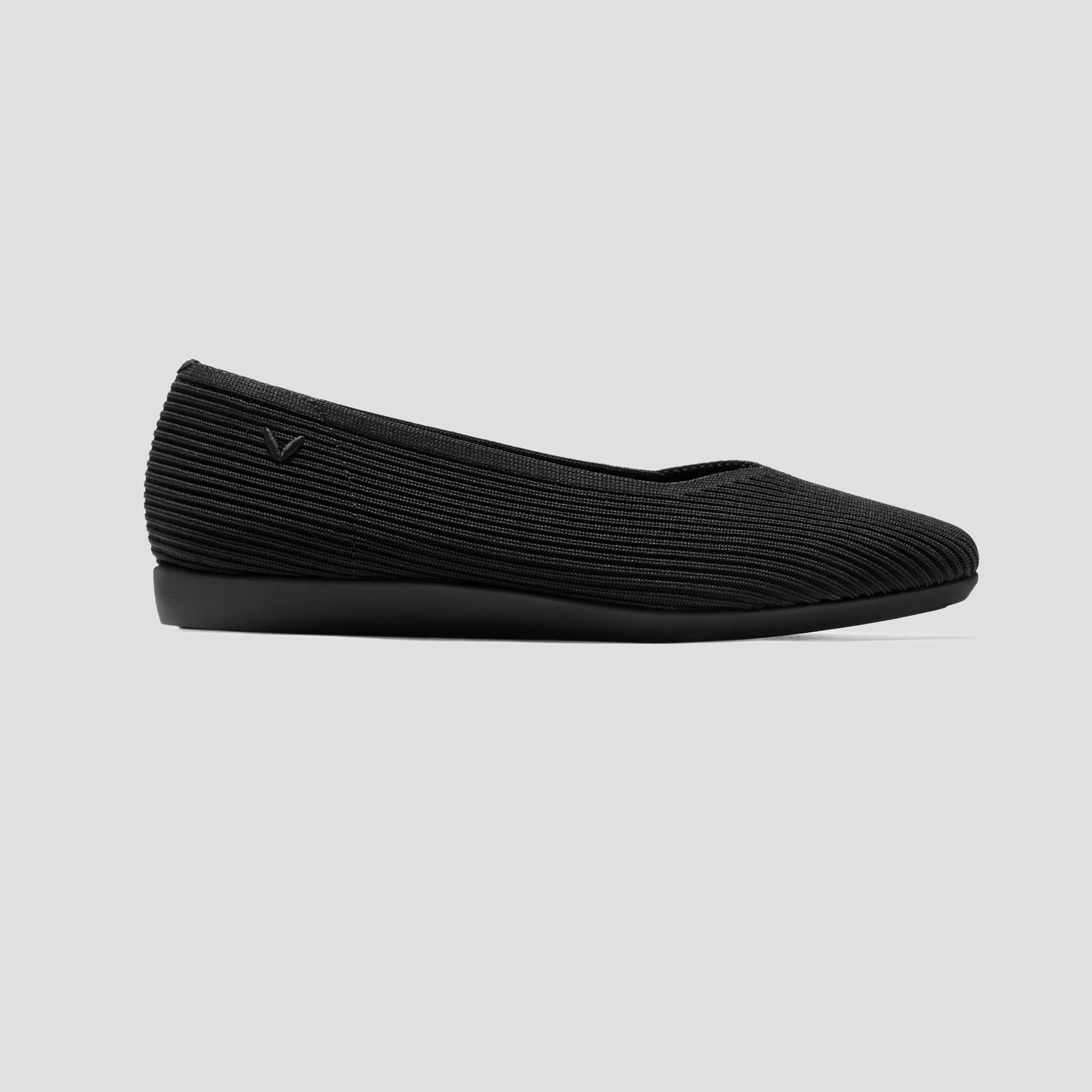 Lightweight Square-Toe V-Cut Flats (Margot Walker)