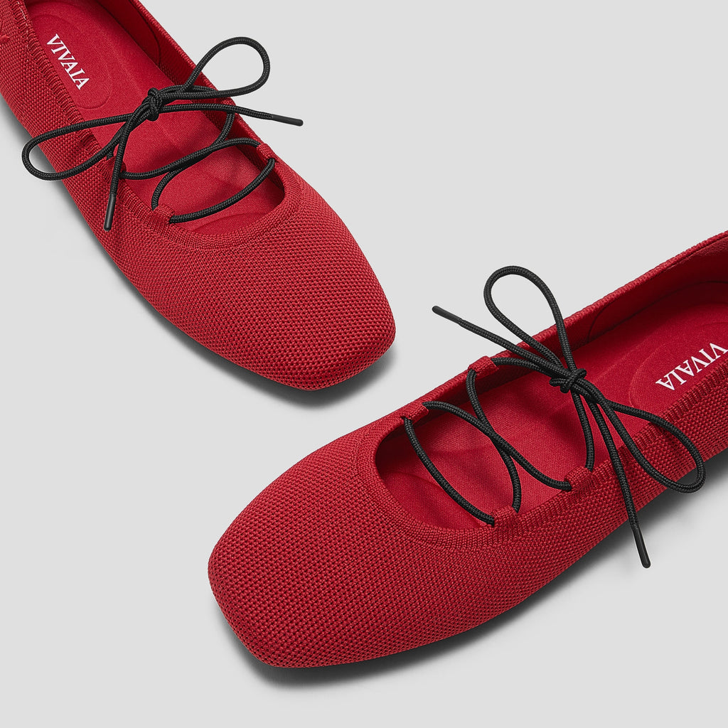 3 Laces Included Square-Toe Lace-Up Mary Janes (Miley)
