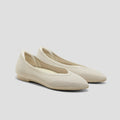 Pointed-Toe Dual-Cushion City Flats (Ecostitch™ Flat Pro)