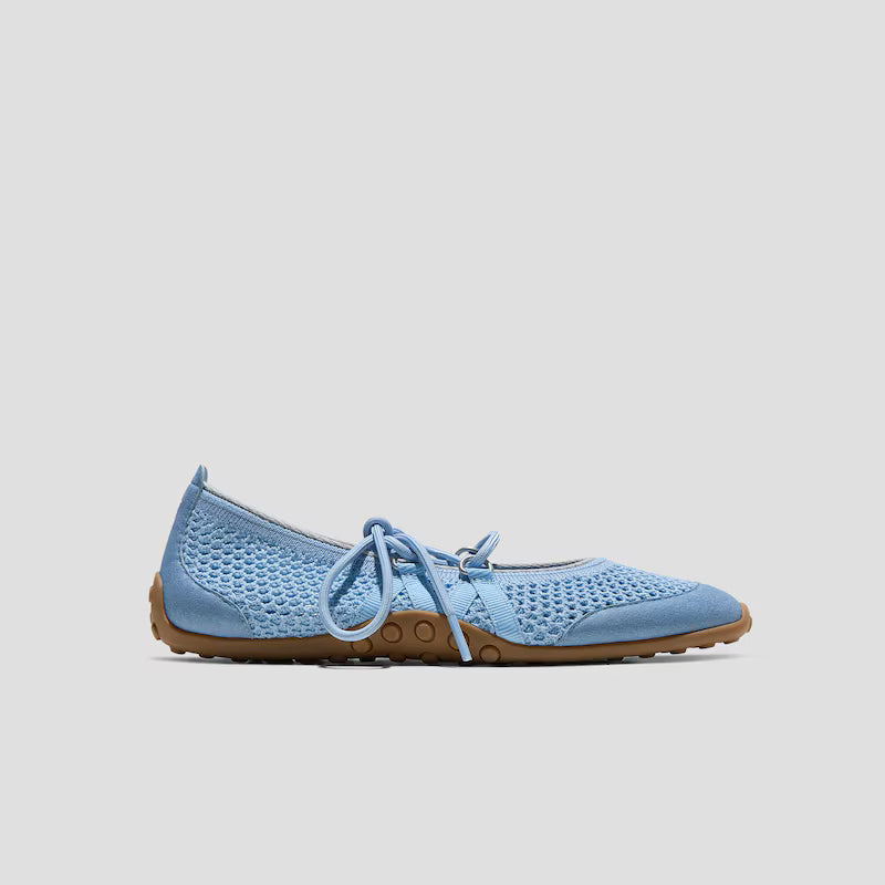 Square-Toe Hybrid Mesh Mary Janes (Cecily)