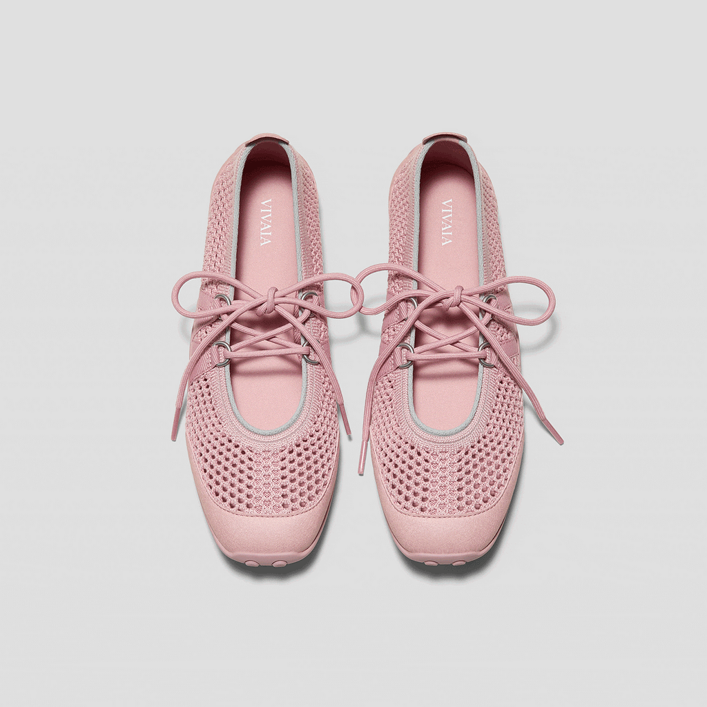 Square-Toe Hybrid Mesh Mary Janes (Cecily)