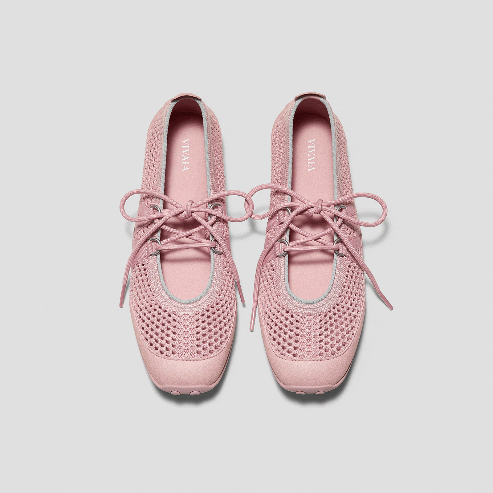 Square-Toe Hybrid Mesh Mary Janes (Cecily)