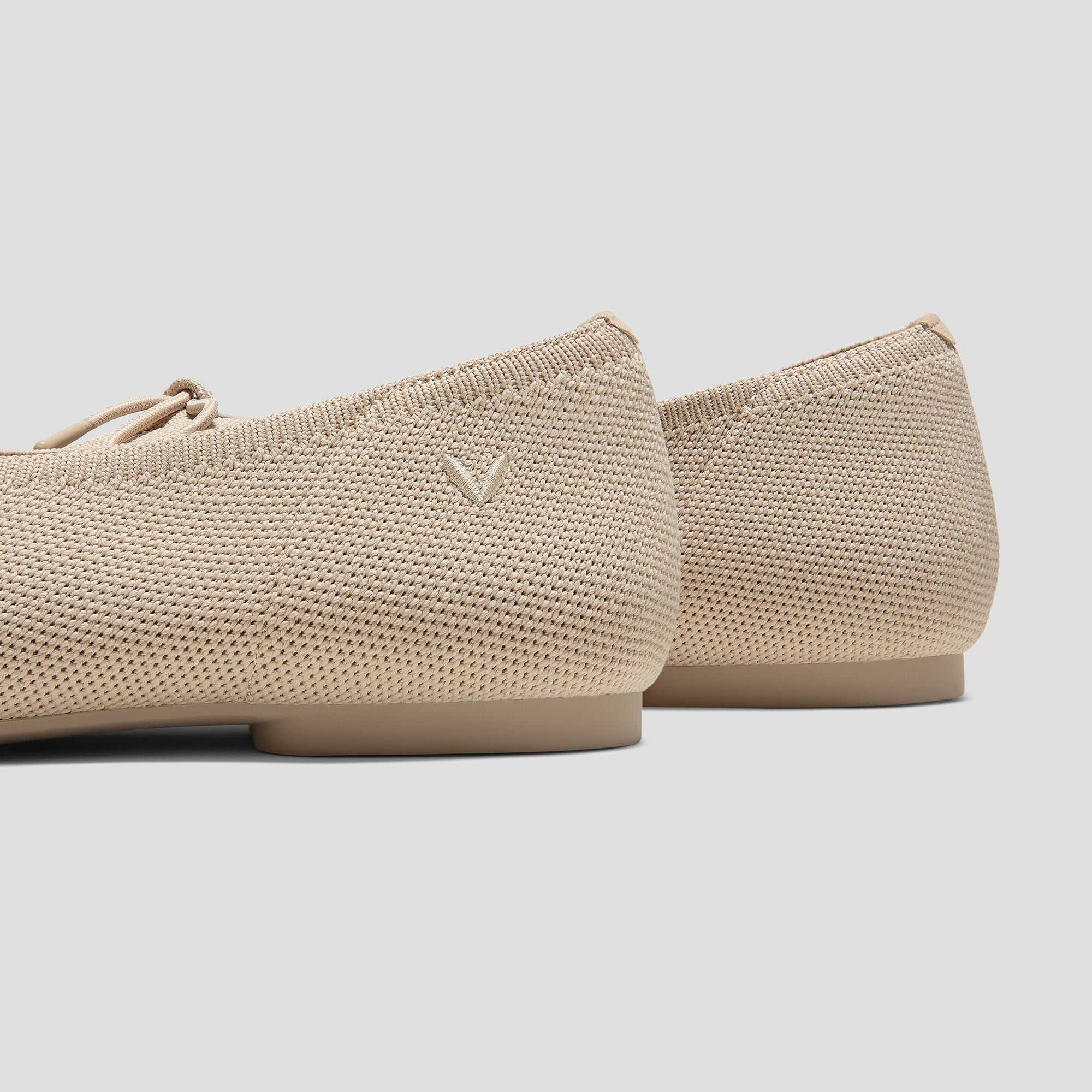 Round-Toe Lace-up Flats (Camora)