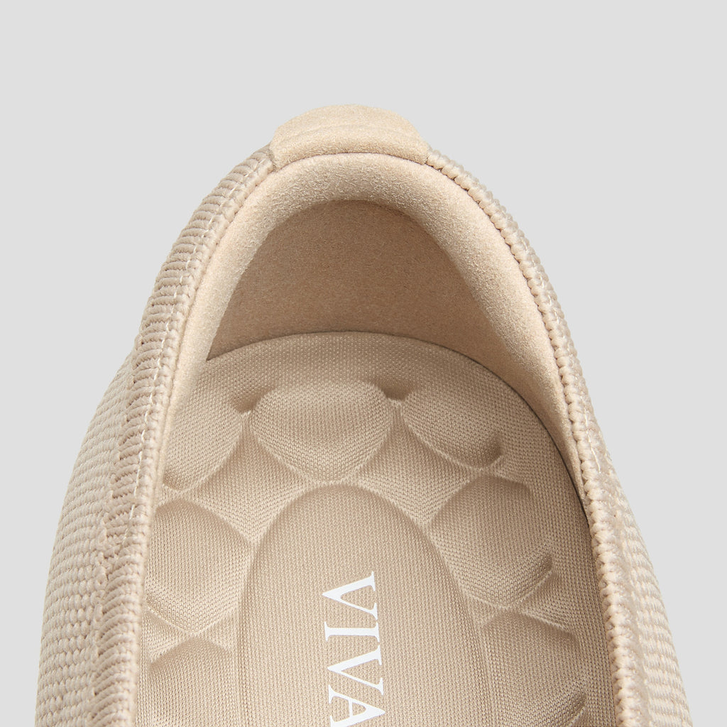 Round-Toe Lace-up Flats (Camora)