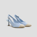 Pointed-Toe Slingback Heels (Addison)