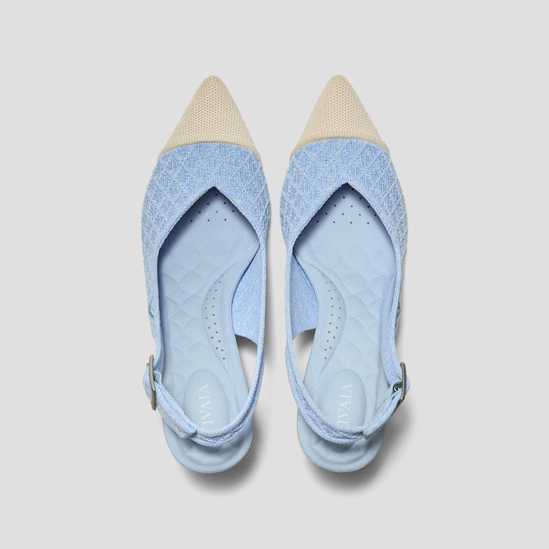 Pointed-Toe Slingback Heels (Addison)