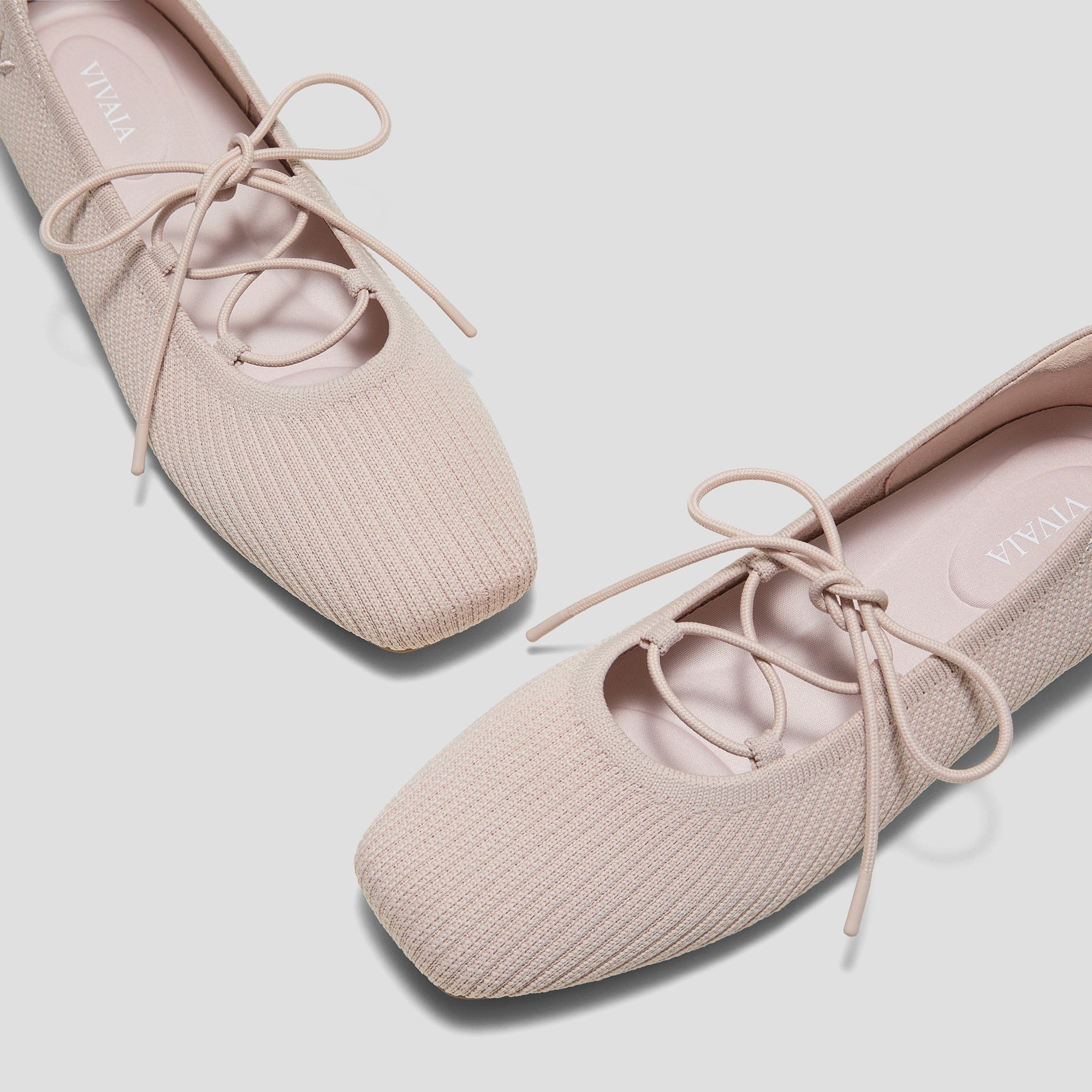 Square-Toe Lace-Up Mary Janes (Miley)