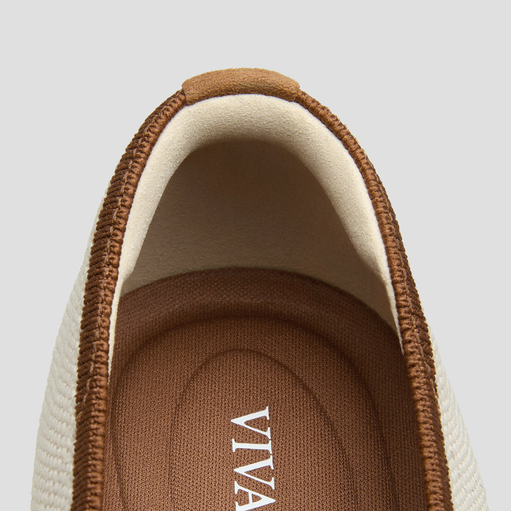 Square-Toe Margot Crisscross Flats (Marah)