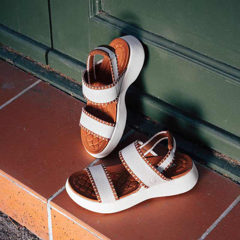 Round-Toe Walker Sandals (Kamber)