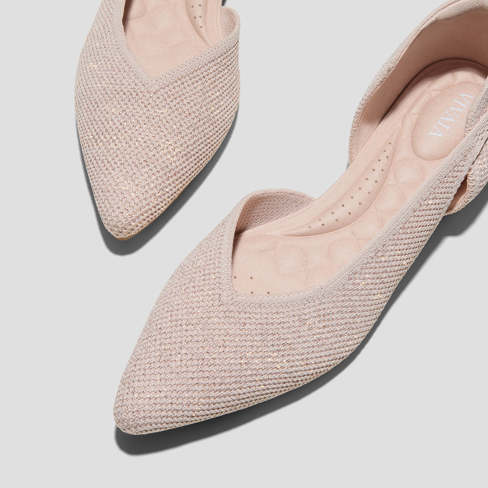 D'Orsay-Ballerinas mit spitzer Spitze (Malory)