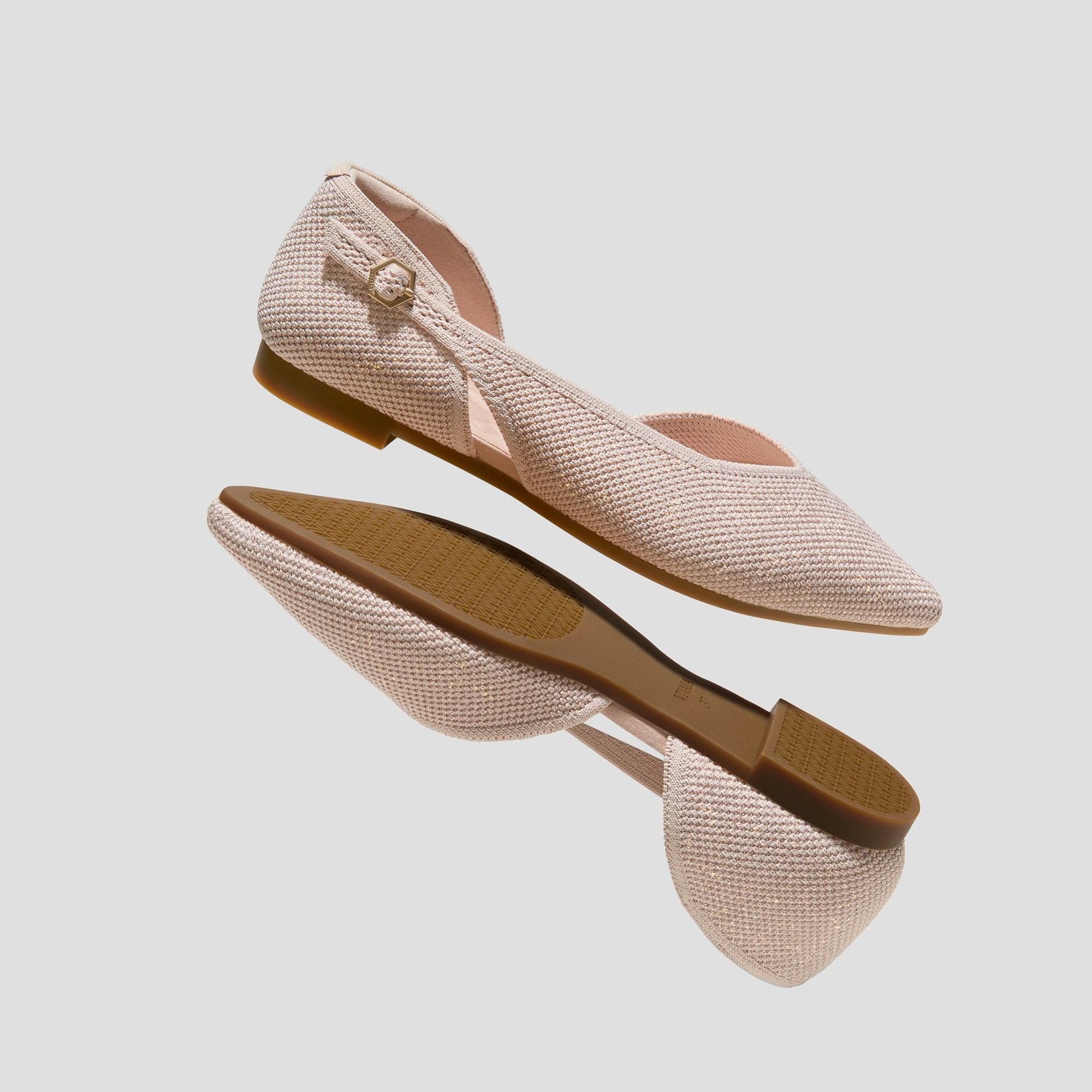 D'Orsay-Ballerinas mit spitzer Spitze (Malory)