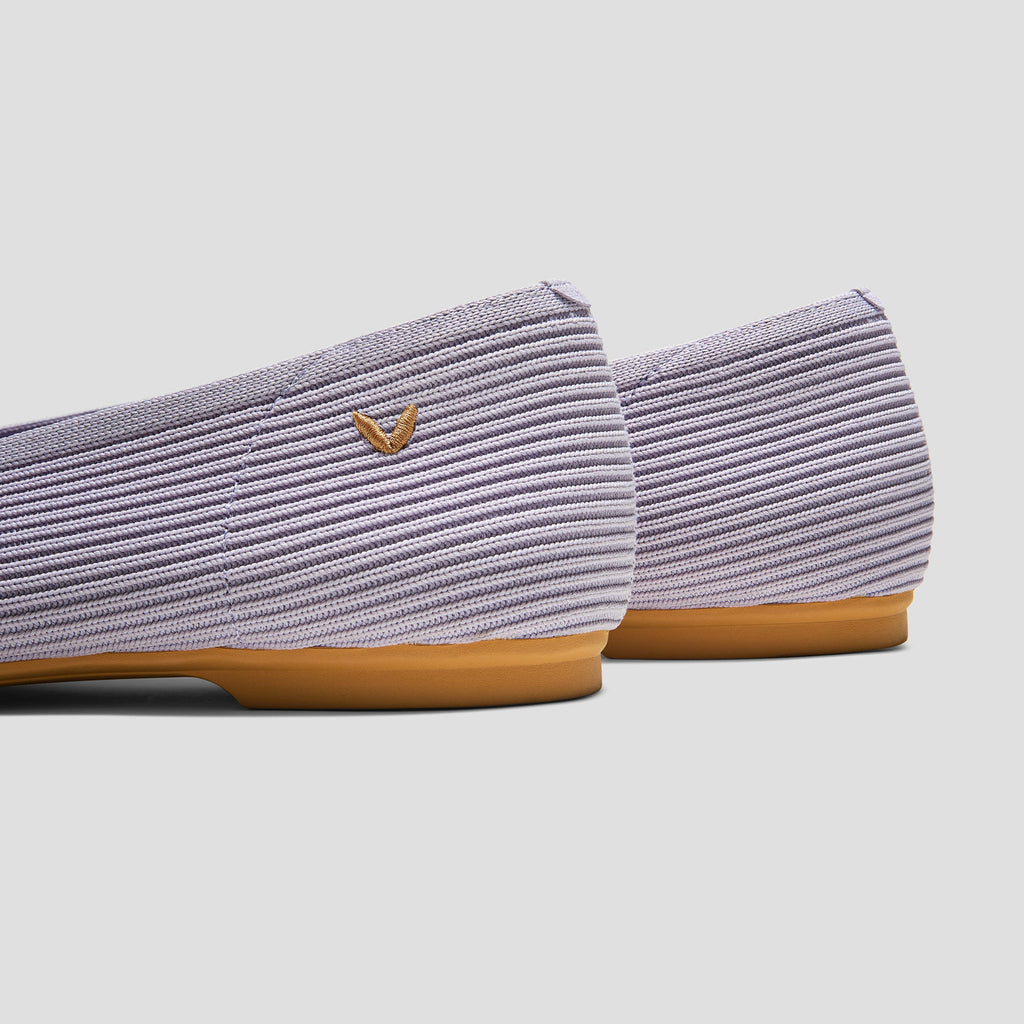 Square-Toe Margot V-Cut Flats (Margot 3.0)