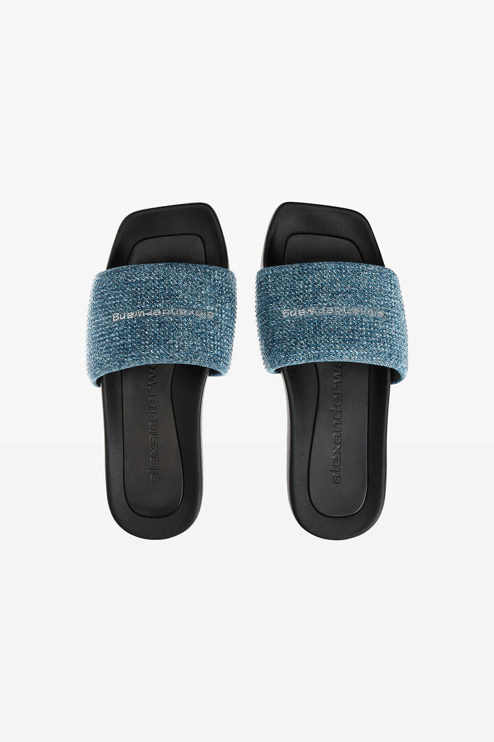 Crystal Denim Pool Slide