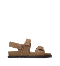 Cygnet Coffee Tan Suede Chunky Sandals