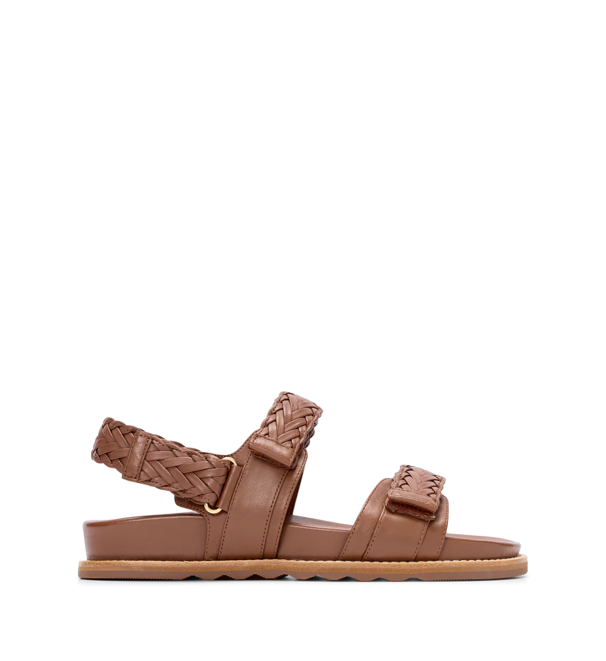 Cygnet Tan Leather Chunky Sandals