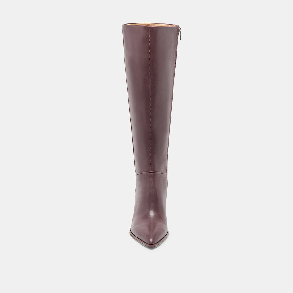 ALDY BOOTS MULBERRY LEATHER