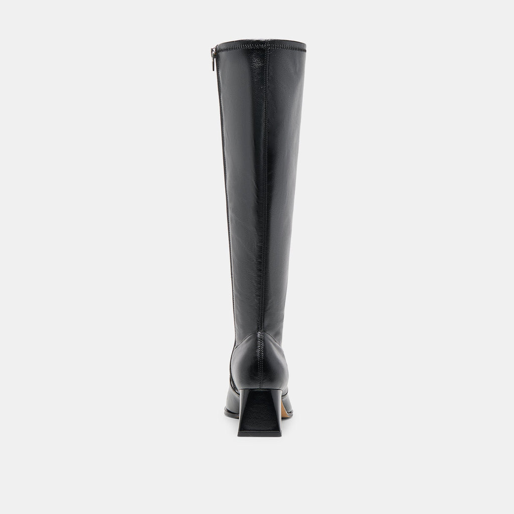 ALIVIA BOOTS BLACK LEATHER