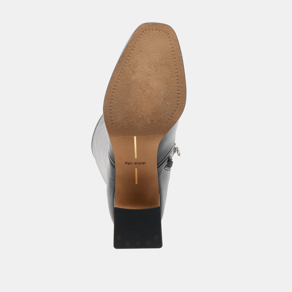 ALIVIA BOOTS BLACK LEATHER