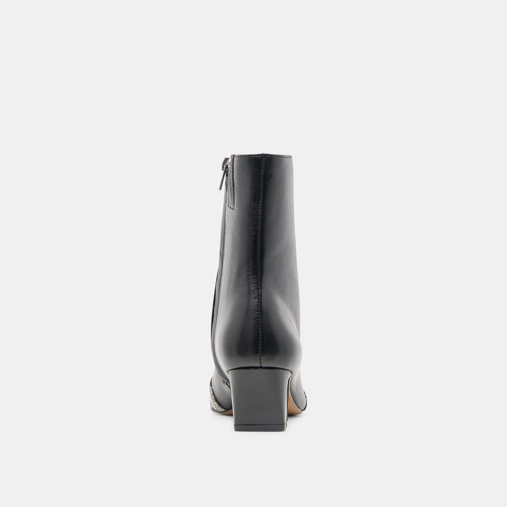 ANIKA BOOTS BLACK MULTI LEATHER