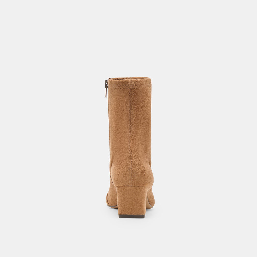 ANIKA BOOTS LT BROWN STELLA SUEDE