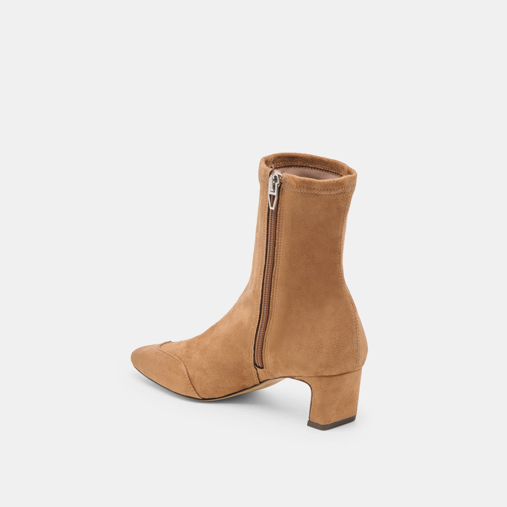 ANIKA BOOTS LT BROWN STELLA SUEDE