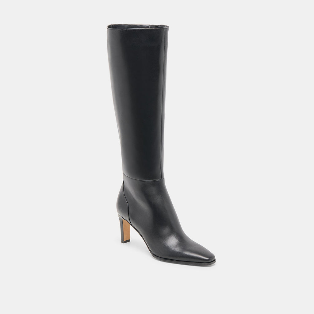 EMMI BOOTS BLACK LEATHER