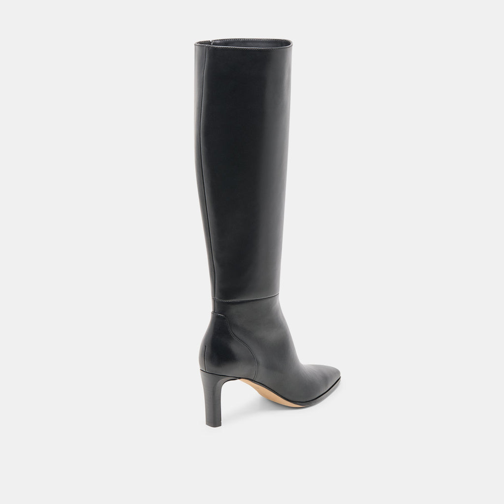 EMMI BOOTS BLACK LEATHER
