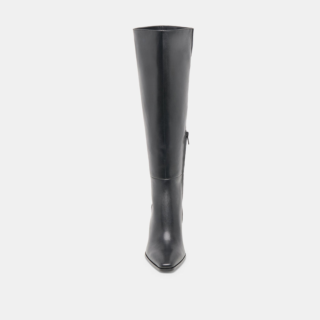 EMMI BOOTS BLACK LEATHER
