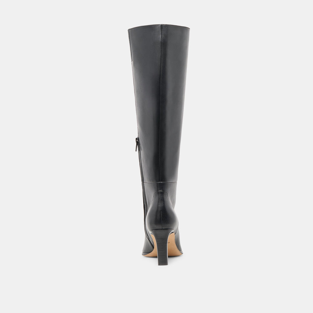 EMMI BOOTS BLACK LEATHER