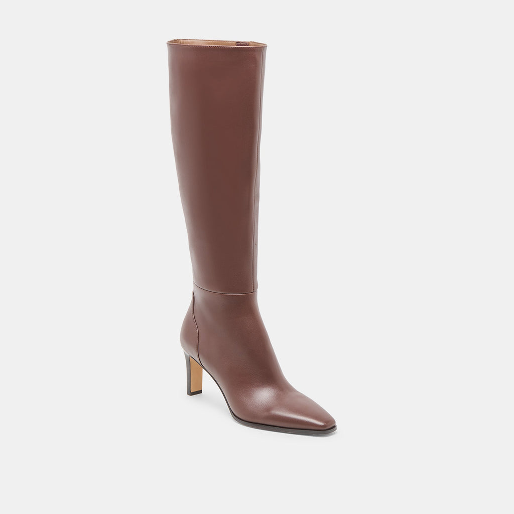 EMMI BOOTS CHOCOLATE LEATHER