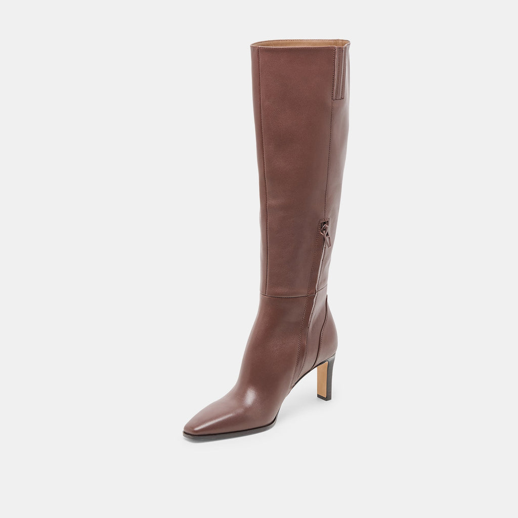 EMMI BOOTS CHOCOLATE LEATHER