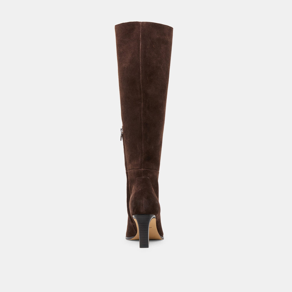 EMMI BOOTS DK BROWN SUEDE